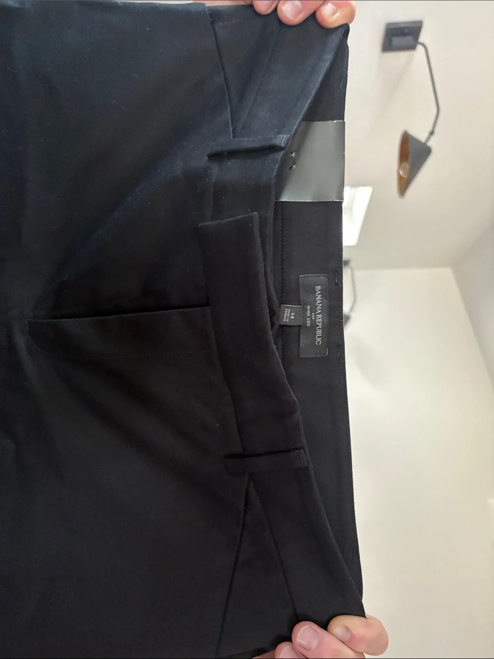 Banana Republic Wide Leg Pants - Black - Picture 4 of 5